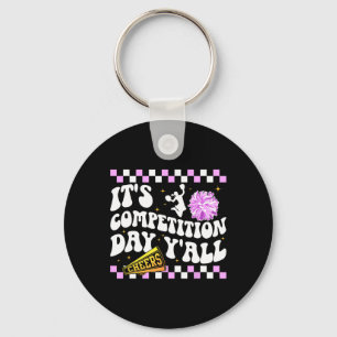 It's Cheer Competition Day Cheerleading Comp Day C Key Ring
