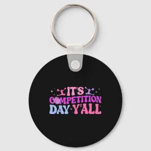 It's Cheer Competition Day Cheerleading Comp Day C Key Ring