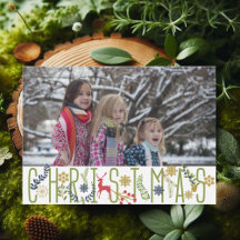 It's Christmas Holiday Photo Card