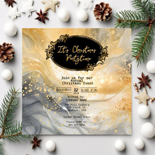 It's Christmas Partytime Formal Invitation