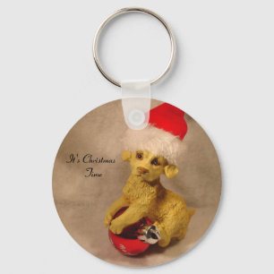 It's Christmas Time Keychain