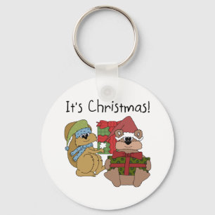 It's Christmas Tshirts and Gifts Key Ring