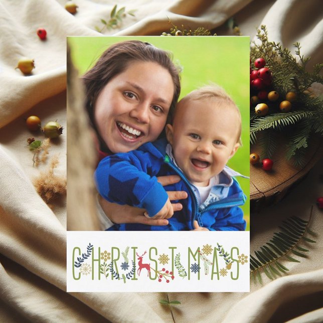 It's Christmas Vertical Photo Card (Creator Uploaded)