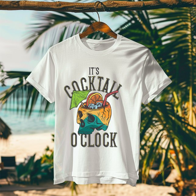 It's Cocktail O'clock T-Shirt (Creator Uploaded)