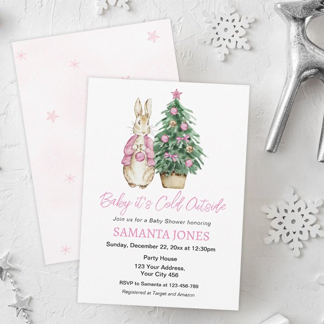 It's Cold Outside Baby Shower Invitation (Creator Uploaded)