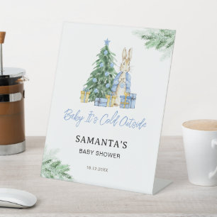 It's Cold Outside Baby Shower Sign