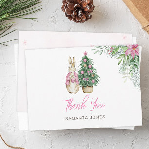 It's Cold Outside Baby Thank you card