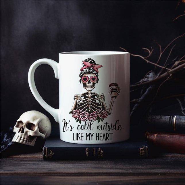 It's Cold Outside Valentines  Large Coffee Mug (Creator Uploaded)