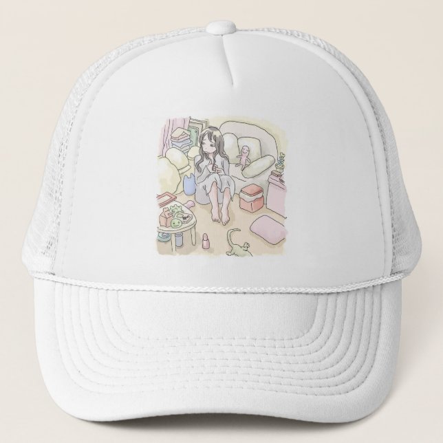 It's cold today trucker hat (Front)