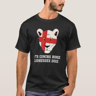 It's Coming Home England Fan Football Soccer Lione T-Shirt