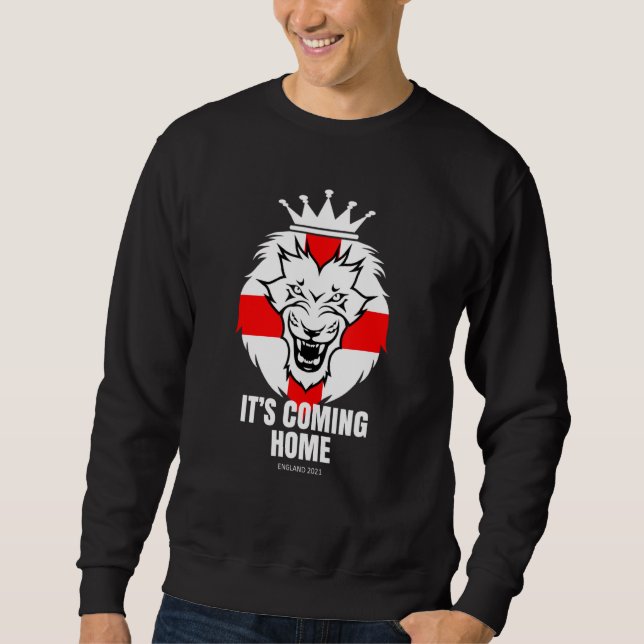 Its Coming Home England Lion Sweatshirt (Front)