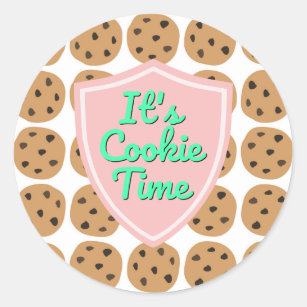 It's cookie time Troop Beverly Hills Classic Round Sticker