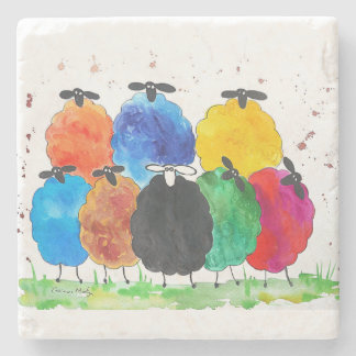 It's Cool to be Different Stone Coaster