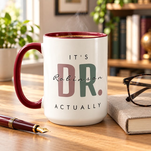 It's Dr. [Custom Name] Actually Huge Mug (Creator Uploaded)