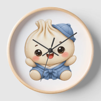 It's Dumpling Time! Clock