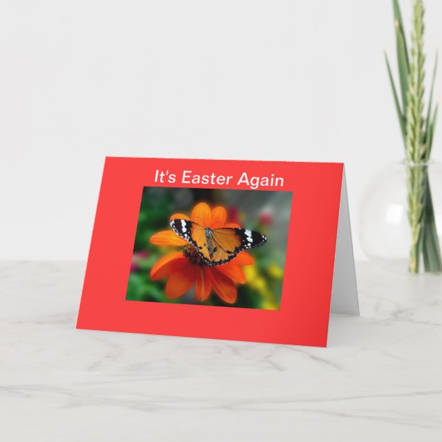 It's Easter Again Card (Front)