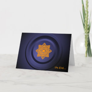 It's Eid - Islamic greeting card