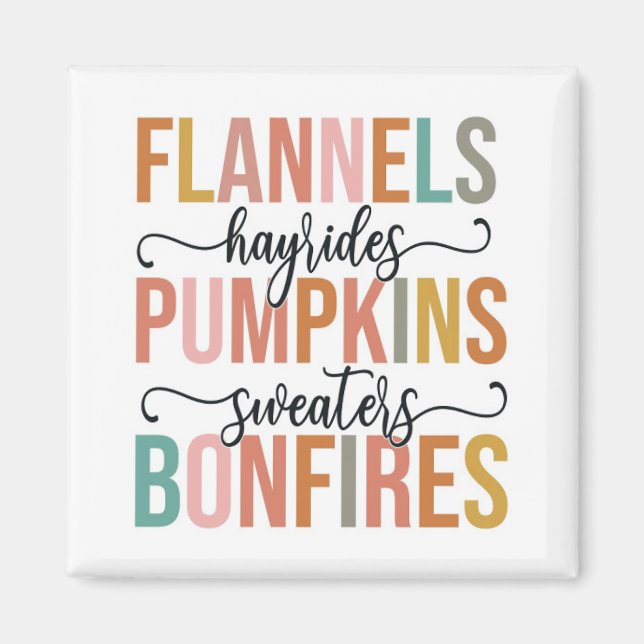 It's Fall Again Magnet (Front)