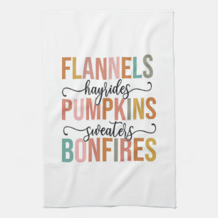 It's Fall Again Tea Towel