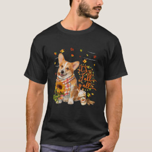 It's Fall Y All Welsh Corgi Dog Thanksgiving T-Shirt