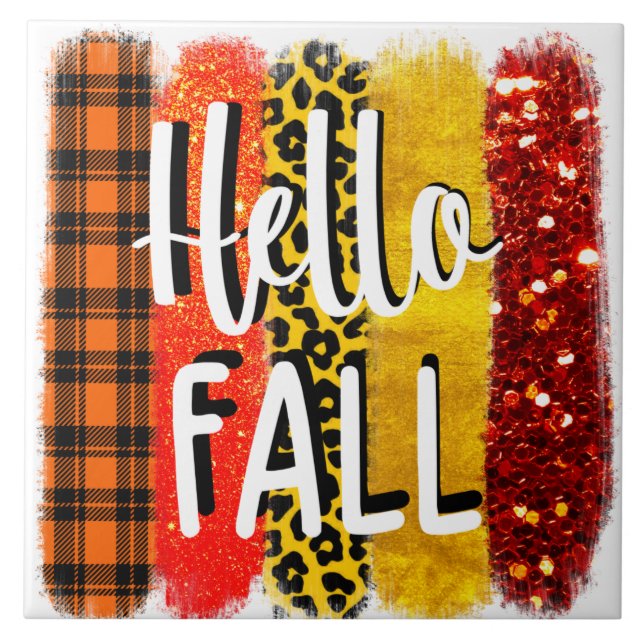 It's Fall Y'all  Ceramic Tile (Front)