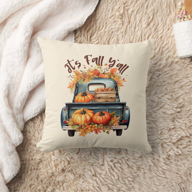 It's Fall Y'all Cushion (Blanket)
