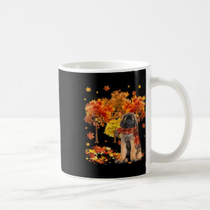 It's Fall Y'all Cute Leonberger Autumn Tree Fall L Coffee Mug