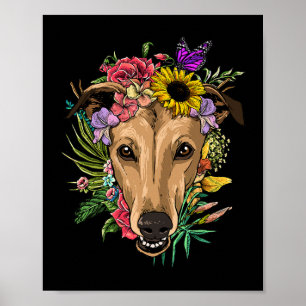 Its Fall Yall Cute Poodle Autumn Tree Fall Leaves Poster