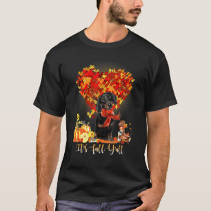 It's Fall Y'all Dachshund Dog Thanksgiving Hallow T-Shirt