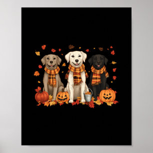It's Fall Y'all Dog Lover Pumpkin Fall Autumn Than Poster