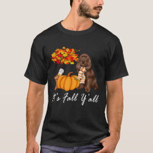 Its Fall Yall Fall Tees For Women Boykin Spaniel