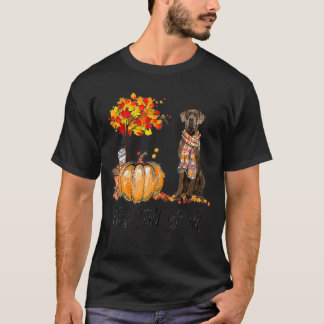 It's Fall Y'all Great Dane Dog Lovers Thanksgiving T-Shirt