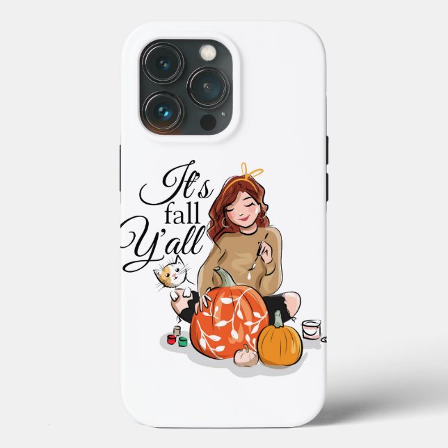 It's fall Y'all iPhone 13 Pro Case (Back)