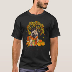 It's Fall Y'all Pug Dog Pumpkin Autumn Thanksgivin T-Shirt