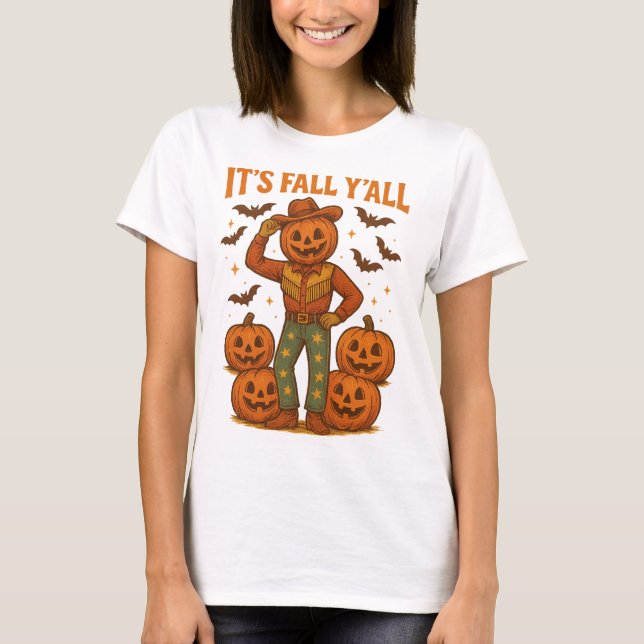 Its fall y'all pumpkin png｜it's fall y'all png｜got T-Shirt (Front)