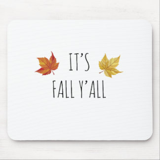 It's Fall Y'all Rae Dunn Inspired Font Fall Mouse Pad