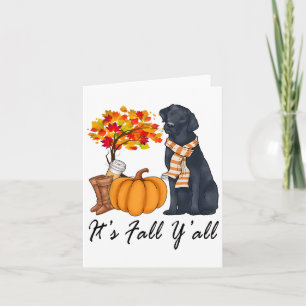 Its Fall Yall Shirt Fall Tees For Women Labrador B Card