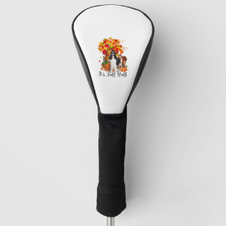 It's Fall Y'all Springer Spaniel Dog Halloween Tha Golf Head Cover
