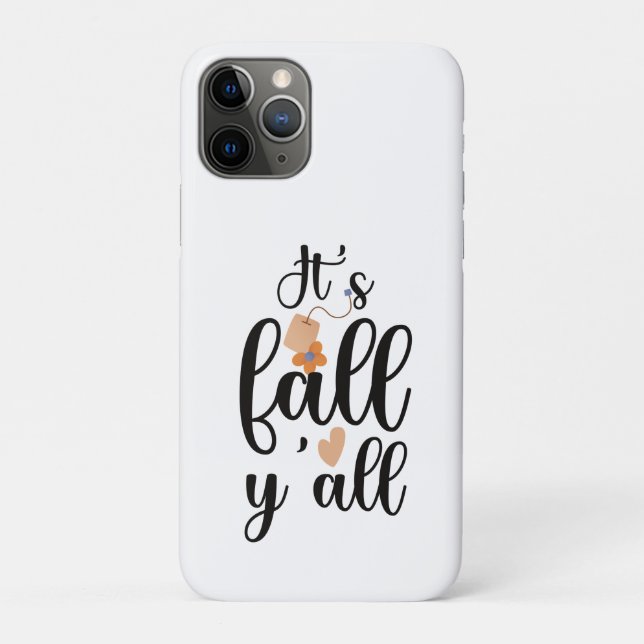 It's fall y'all, tea bag Case-Mate iPhone case (Back)