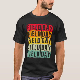 It's Field Day Ya'll Teacher Field Day 2022 Retro  T-Shirt