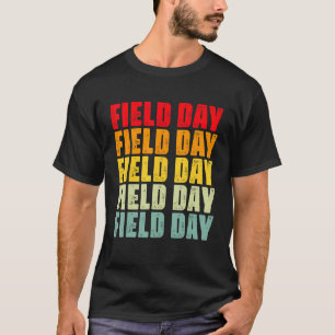 It's Field Day Ya'll Teacher Field Day 2022 Retro T-Shirt