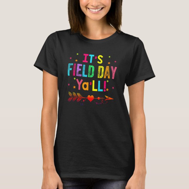 It's Field Day Ya'll Teacher Field Day 2022 T-Shirt (Front)