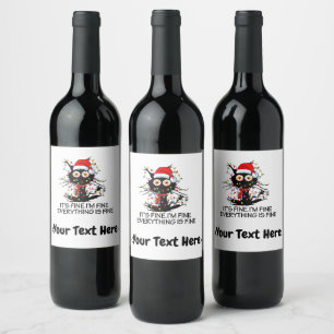 It's Fine! Bottle Labels