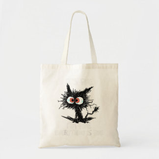 It's Fine I'm Fine Everything Is Fine Funny Black Tote Bag
