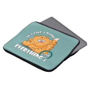 It's fine I'm fine Everything's fine 13" Laptop Sleeve