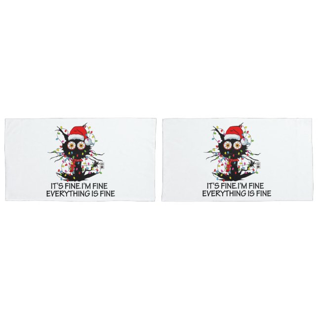 It's Fine! Pillowcases (Front-Set)