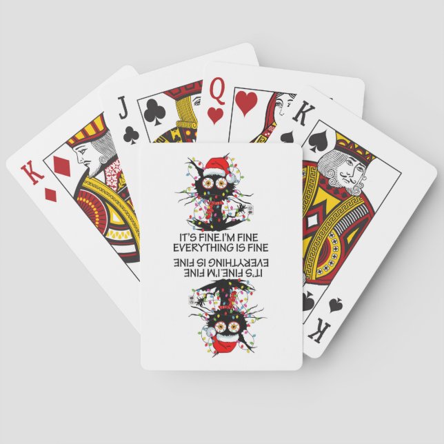 It's Fine! Playing Cards (Back)