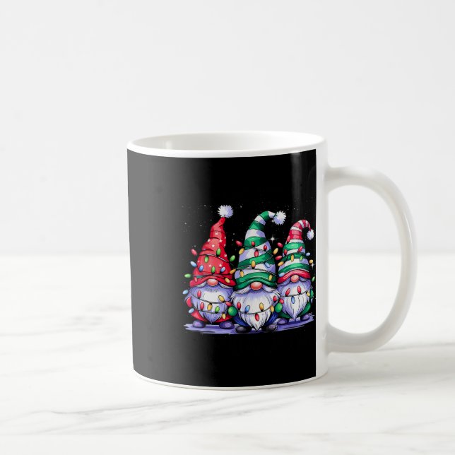 It's Fine We're Fine Everything Is Fine Gnome Teac Coffee Mug (Right)