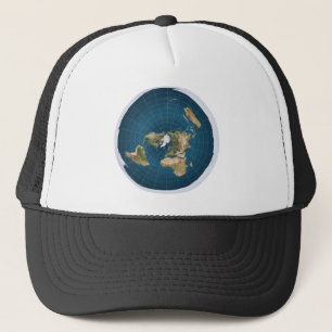 It's Flat.  No, Really. Trucker Hat