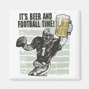 It's Football Time T-shirts and Gifts Magnet